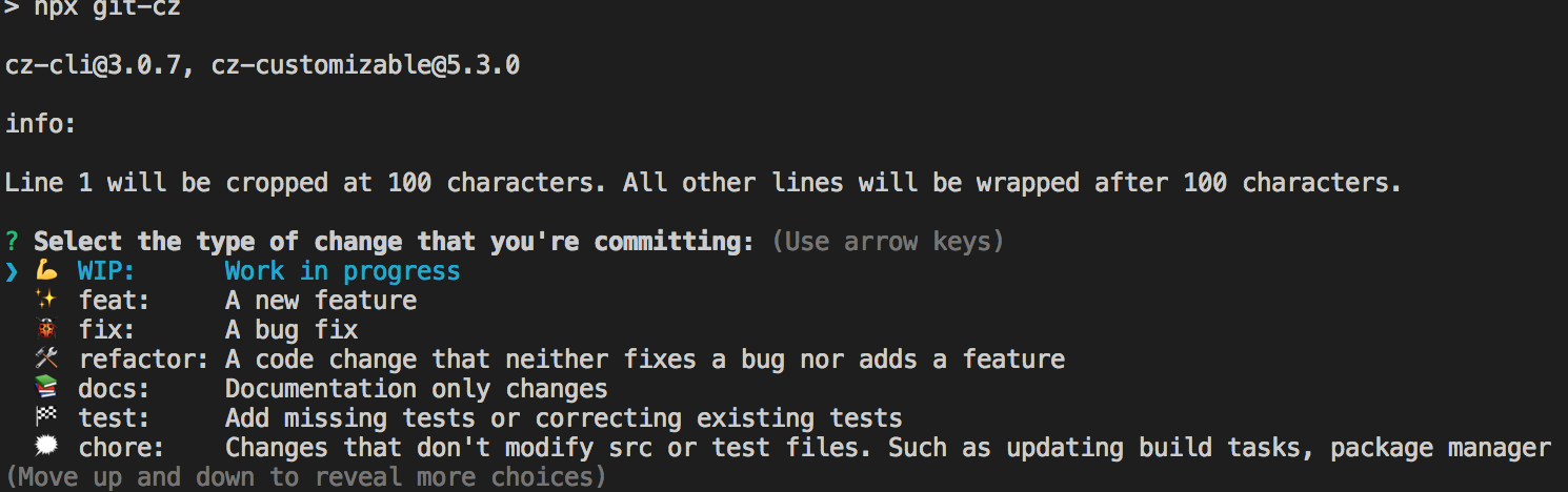 git-commitizen 练习